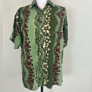 Makai Beach Hawaiian button up shirt